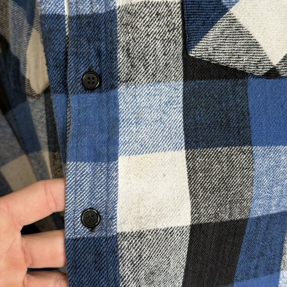 Vintage Deer Creek Cotton Flannel Shirt 2XL Plaid Button Up - Picture 6 of 8